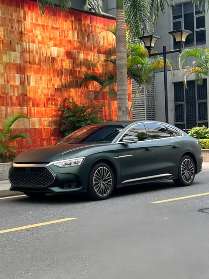 Anole Matte Metallic Forest Green Vinyl Car Wrap