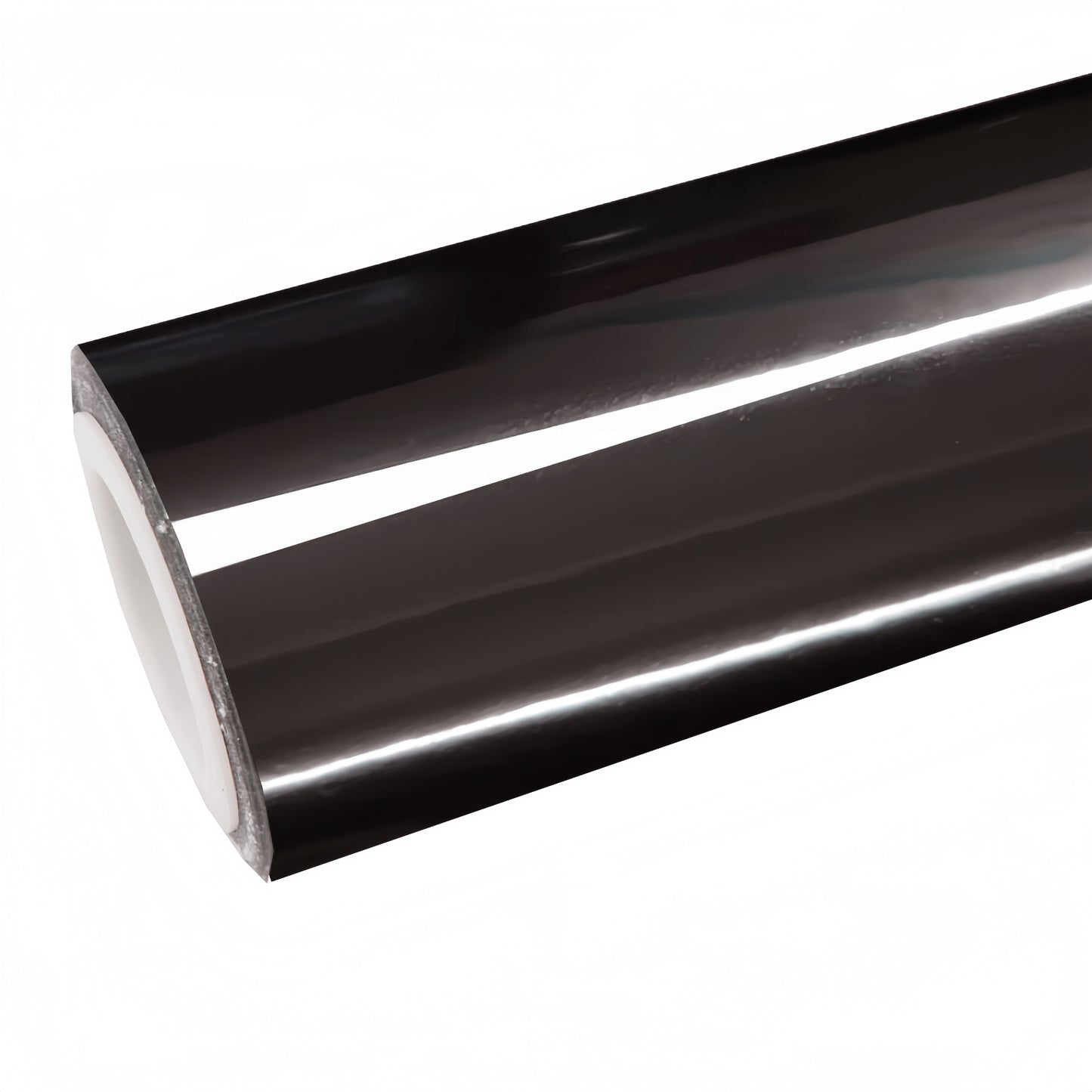 Anole Mirror Chrome Stretching Gray Car Wrap
