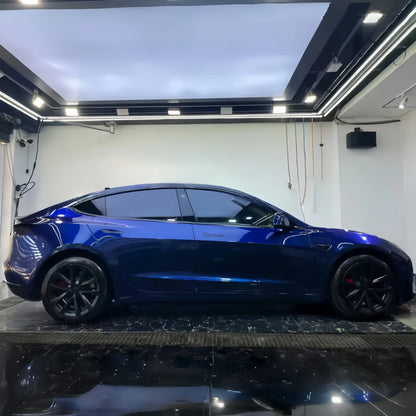 Anole Glossy Metallic Tanzanite Blue Vinyl Car Wrap