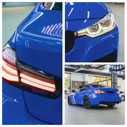 Anole High Gloss Piano Shark Blue Vinyl Car Wrap