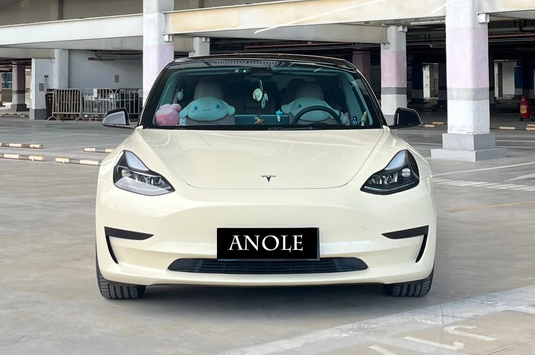 Anole Super Glossy Ivory White Vinyl Car Wrap