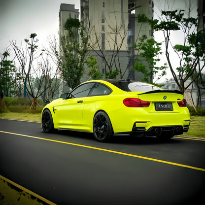 Anole High Glossy Lemon Yellow Vinyl Car Wrap