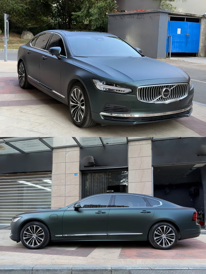 Anole Matte Metallic Forest Green Vinyl Car Wrap