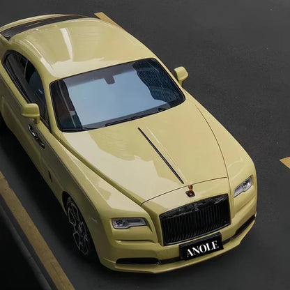 Anole High Glossy Pastel Yellow Vinyl Car Wrap