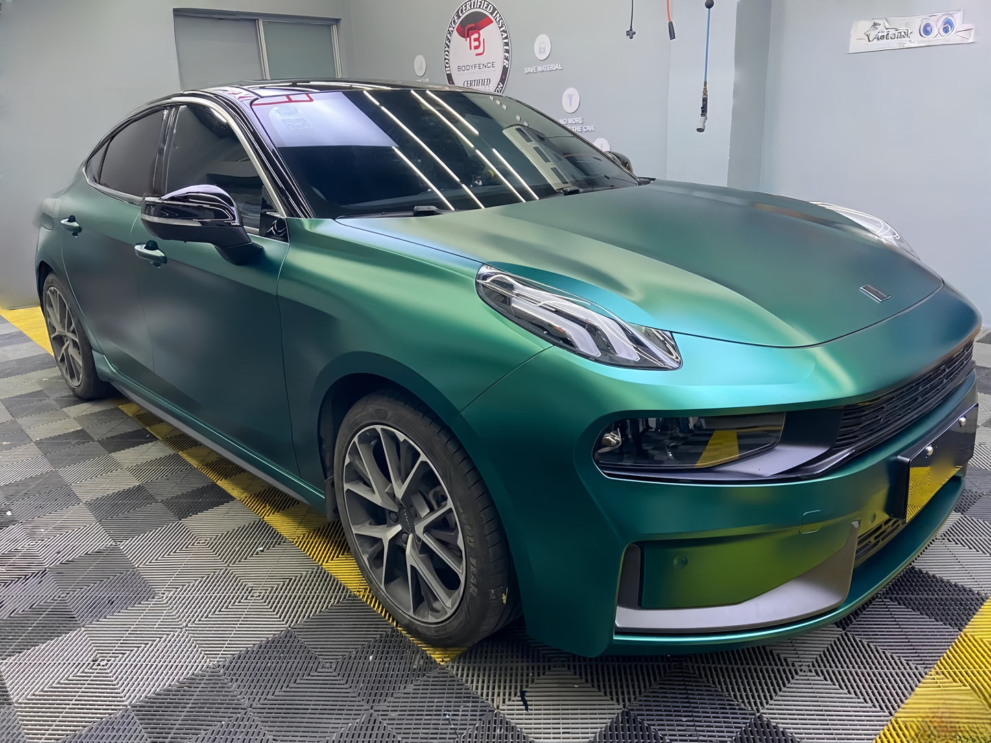 Anole Satin Chrome Paolo Veronese Green Vinyl Car Wrap