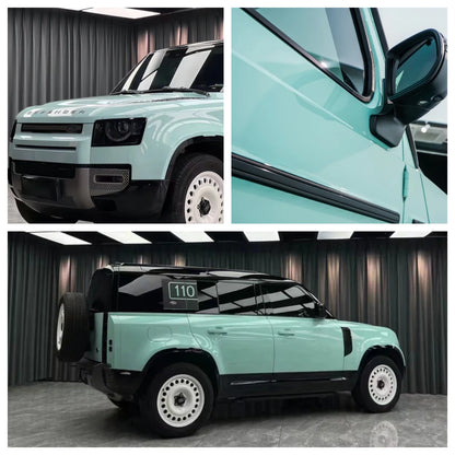 Anole High Glossy Jamaican Aqua Green Car Vinyl Wrap