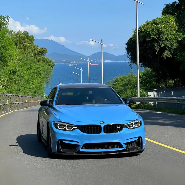 Anole High Glossy  Abudhabi Blue Vinyl Car Wrap