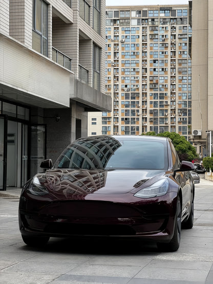 Anole Glossy Metallic Victoria Violet Vinyl Car Wrap
