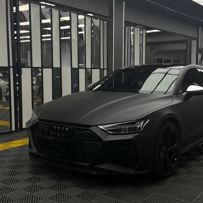 Anole Super Matte Black Vinyl Car Wrap