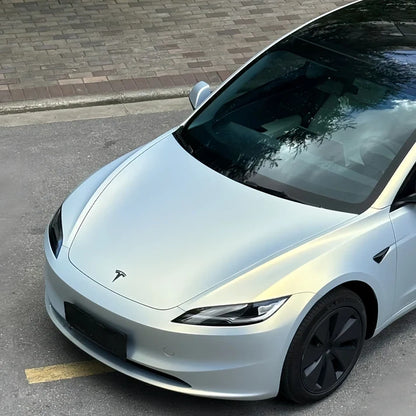 Anole Matte Glitter Metallic Pearl Blue Gold Car Vinyl Wrap