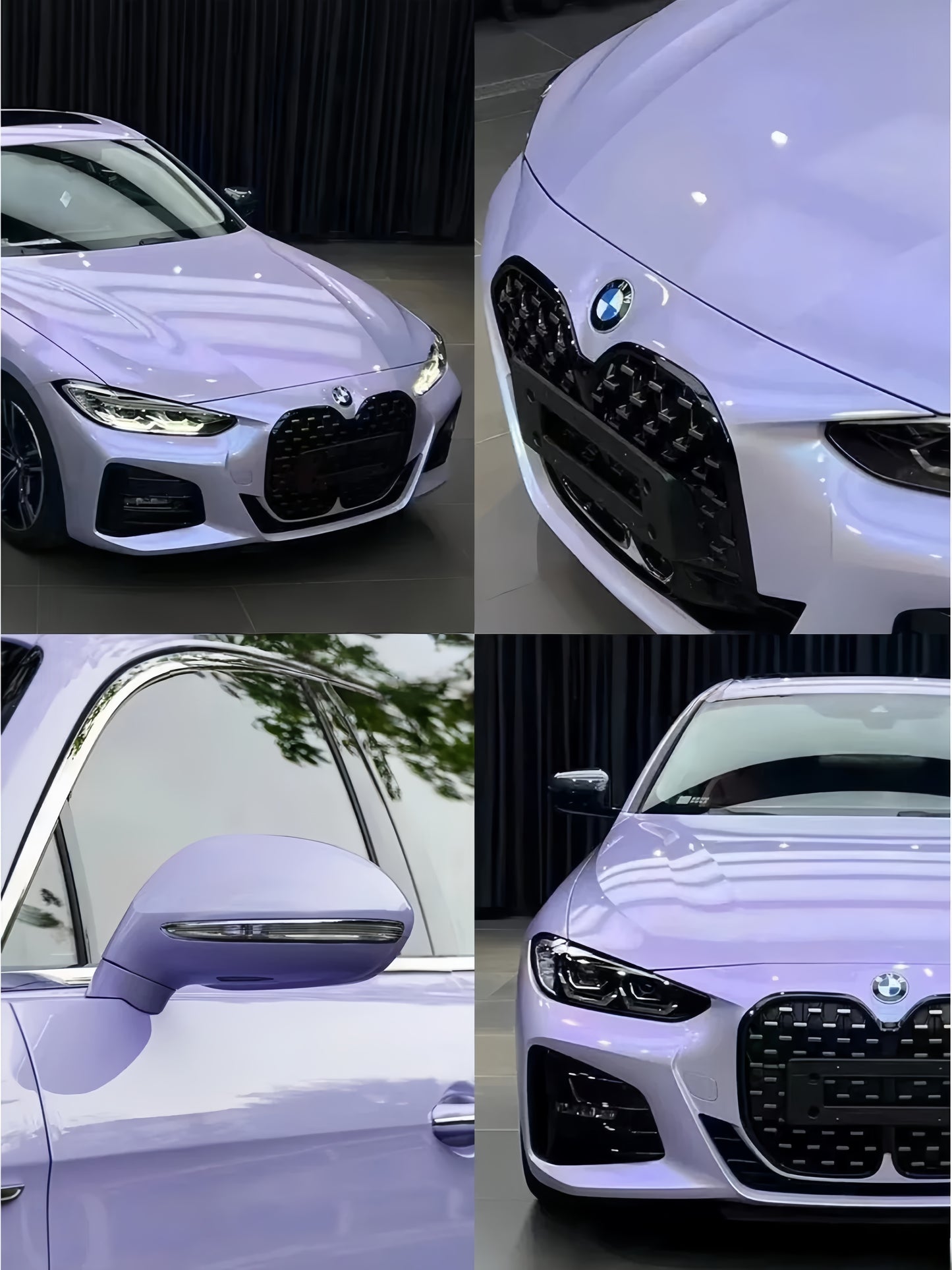 Anole Super Glossy Periwinkle Purple Vinyl Car Wrap