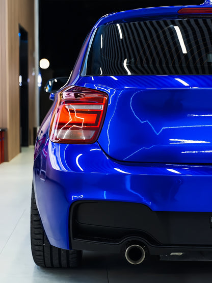 Anole Glossy Metallic Pearl Blue Car Vinyl Wrap