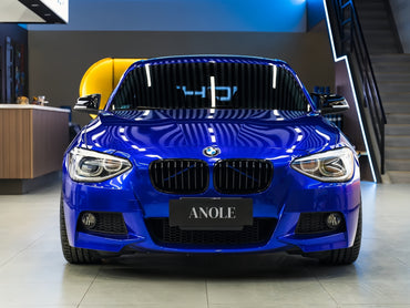 Anole Glossy Metallic Pearl Blue Car Vinyl Wrap