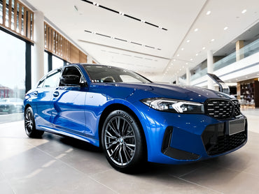Anole Glossy Metallic Cobalt Blue Car Vinyl Wrap