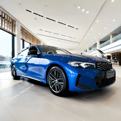 Anole Glossy Metallic Cobalt Blue Car Vinyl Wrap