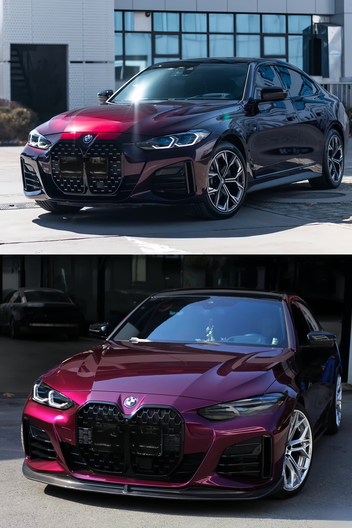 Anole Glossy Metallic Victoria Violet Vinyl Car Wrap