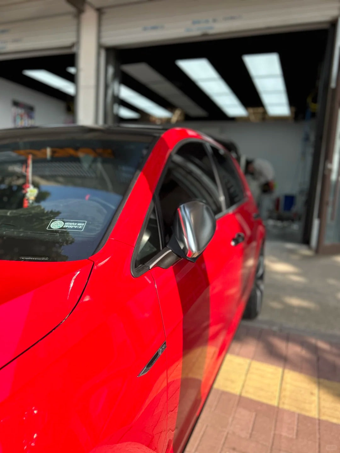 Anole High Glossy Rouge Red Vinyl Car Wrap