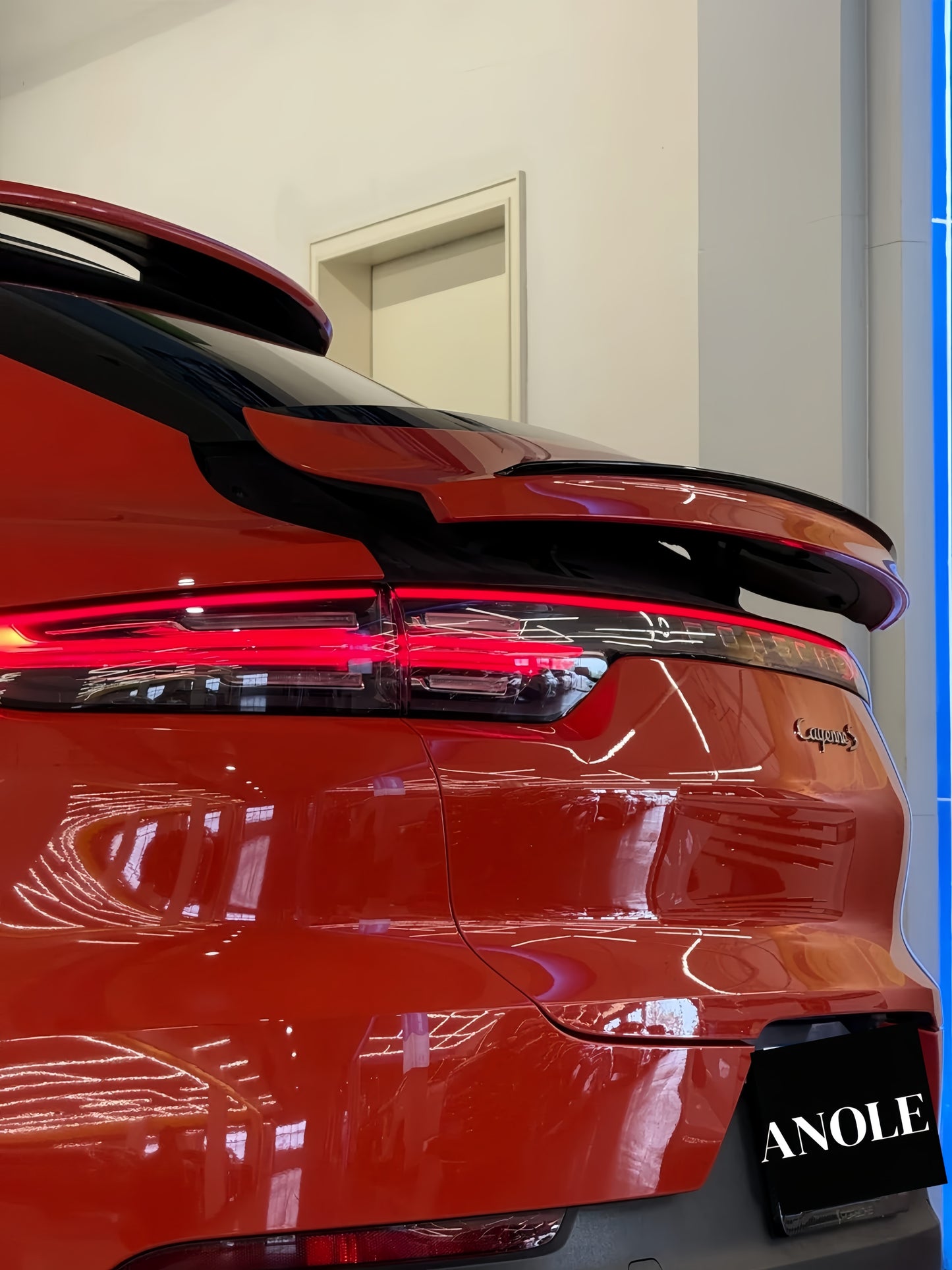 Anole High Glossy Reddish Orange Vinyl Car Wrap