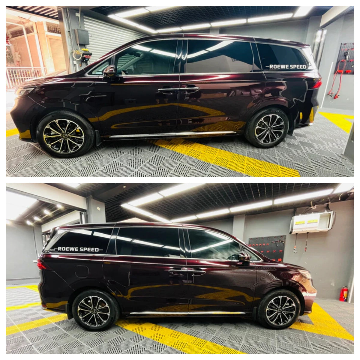 Anole TPU Satin Metallic Glossy Black Rose Color PPF Paint Protection Film