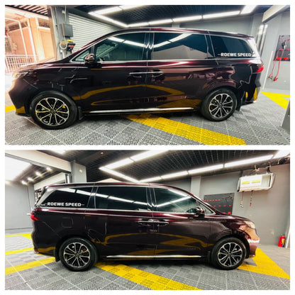 Anole TPU Satin Metallic Glossy Black Rose Color PPF Paint Protection Film