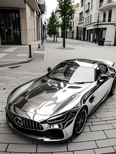 Anole Mirror Chrome Silver Vinyl Car Wrap