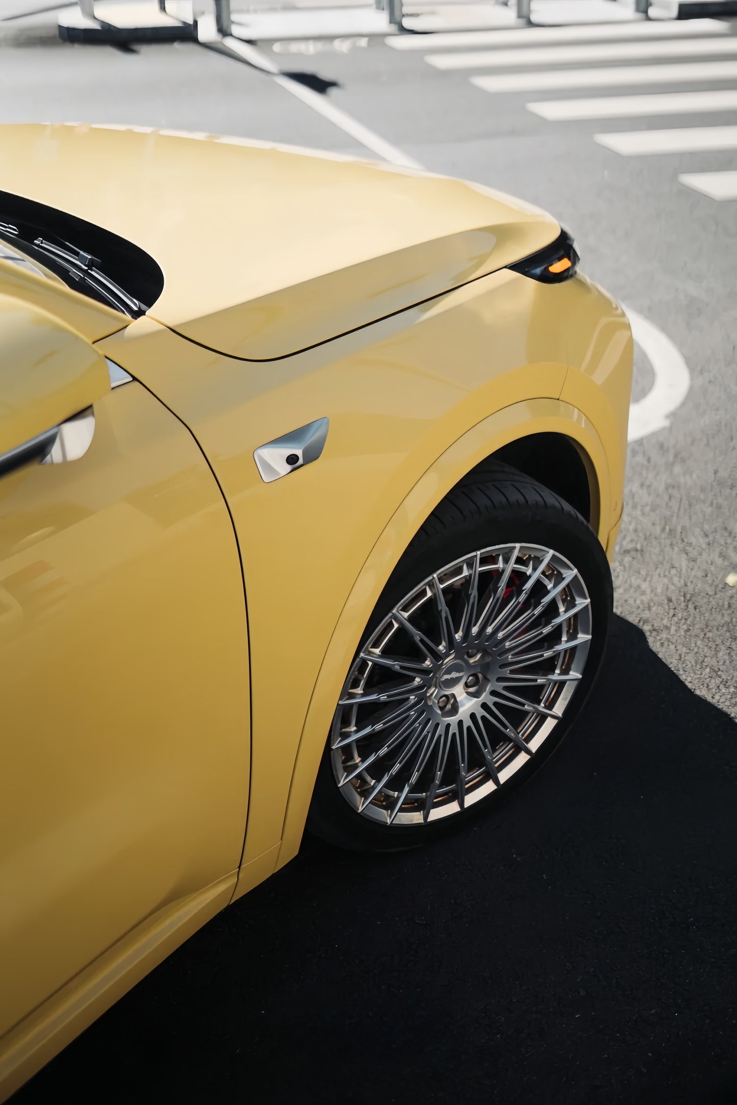 Anole High Glossy Pastel Yellow Vinyl Car Wrap
