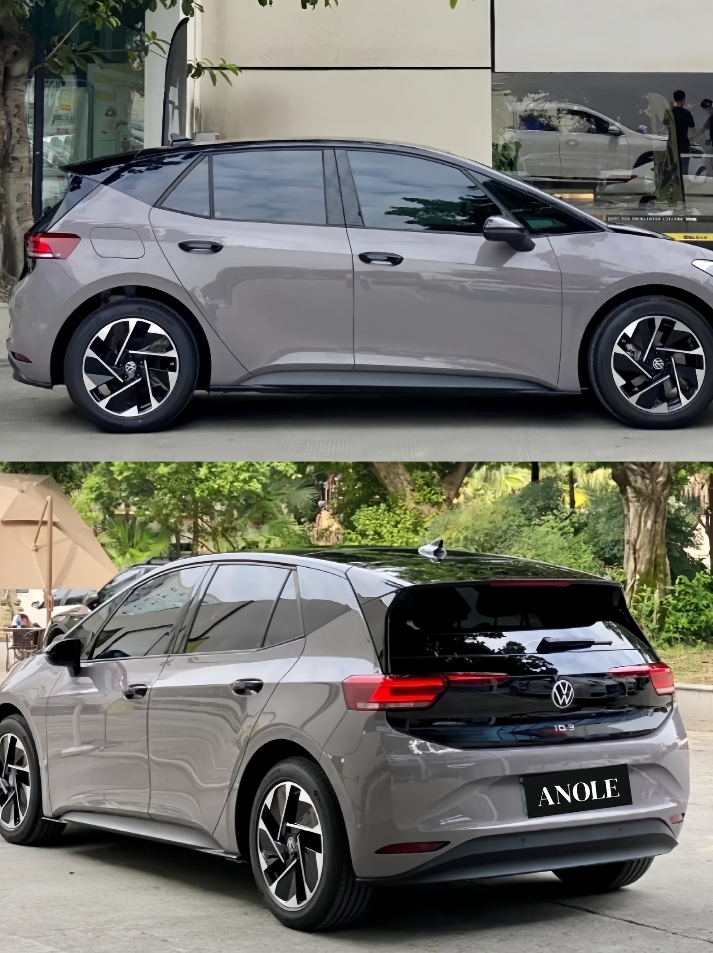 Anole High Glossy Dove Gray Pigeon Gray Vinyl Wrap