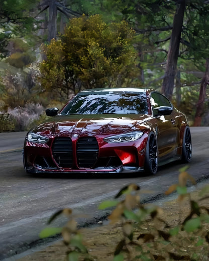 Anole Glossy Metallic Rufous Red Car Vinyl Wrap