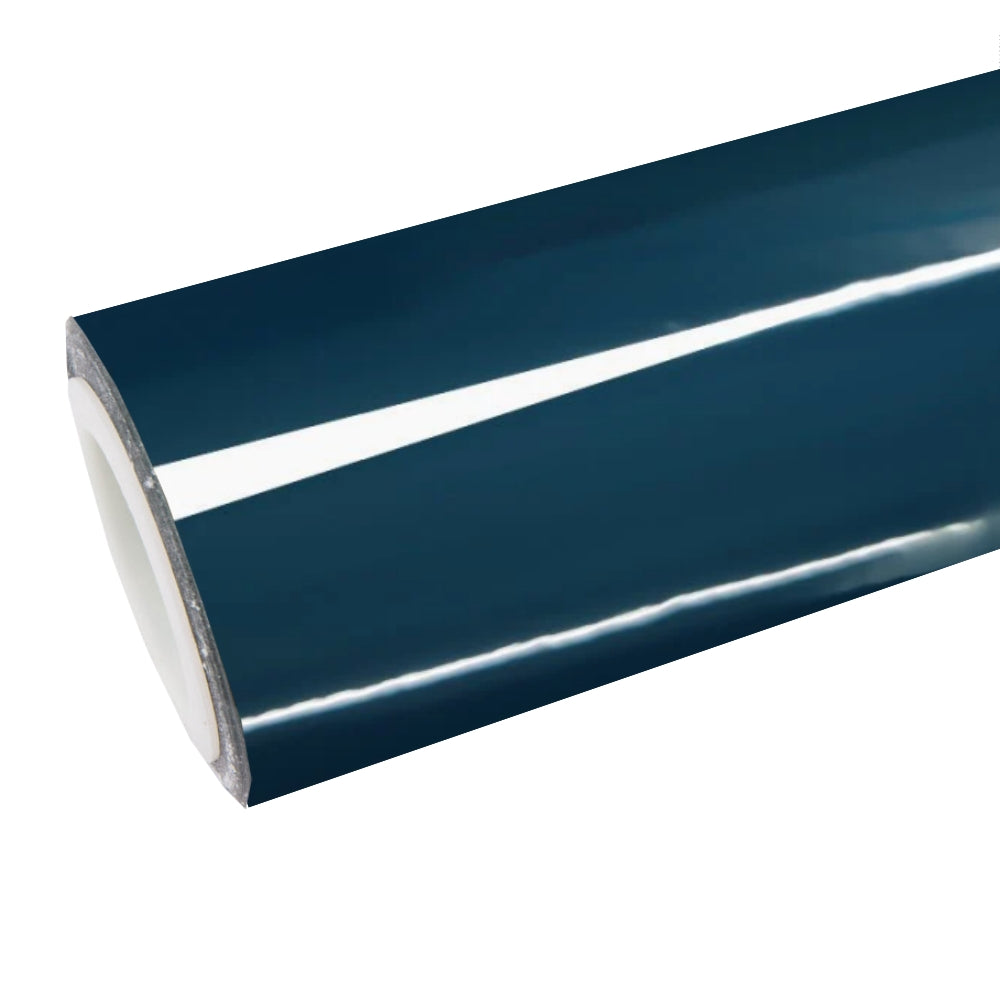 Anole High Gloss Crystal Porsche Deep Blue Vinyl Car Wrap