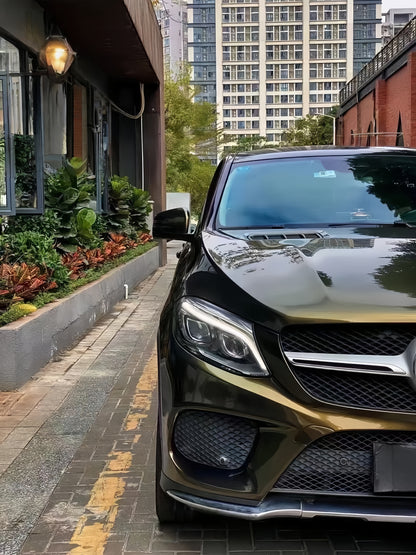 Anole Glossy Metallic Midnight Gold Car Vinyl Wrap
