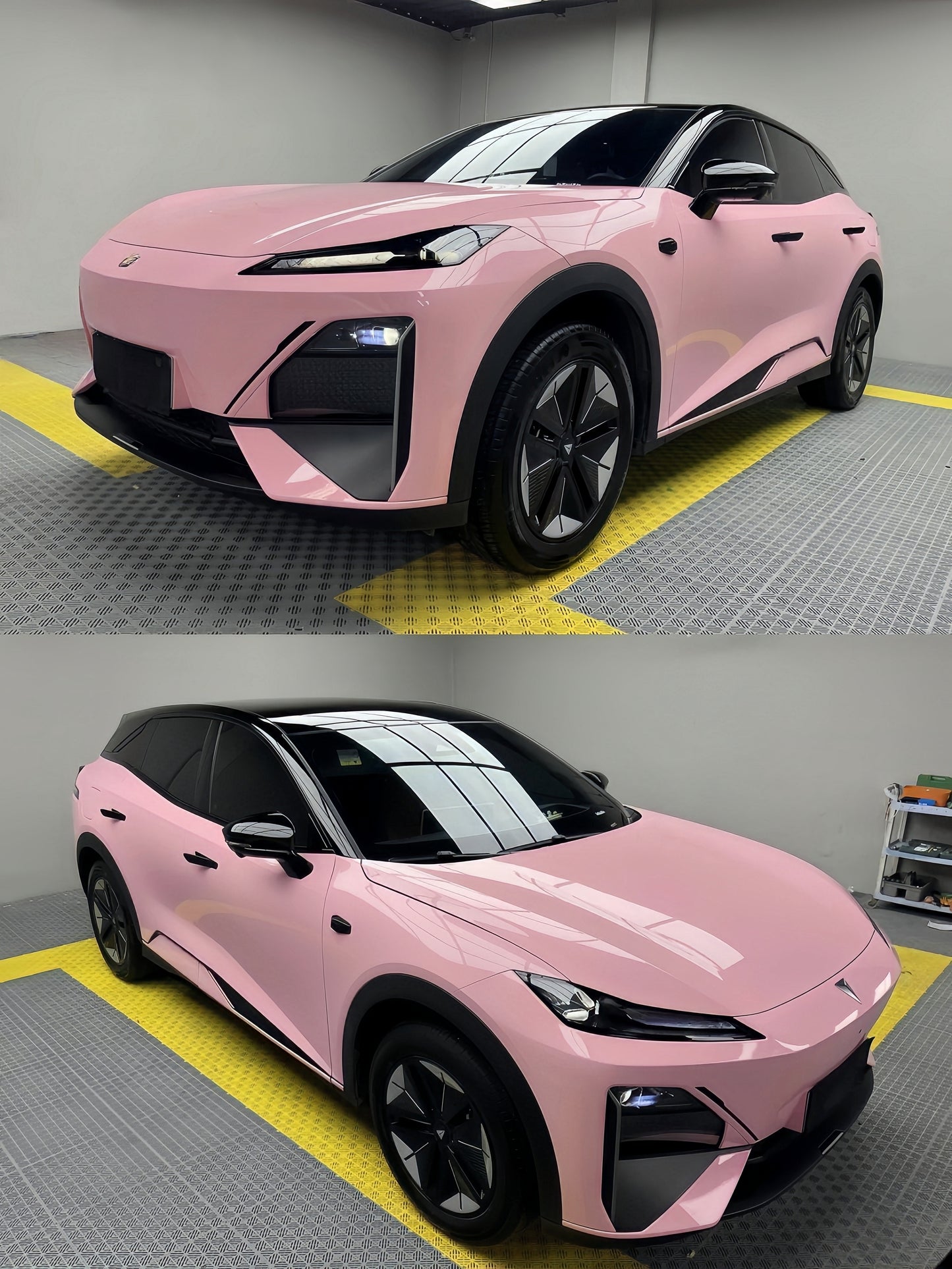 Anole High Glossy Rouge Pink Vinyl Car Wrap
