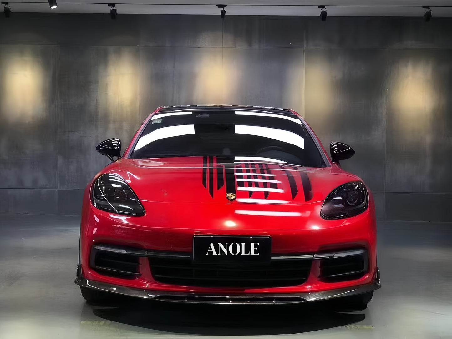 Anole High Glossy Rouge Red Vinyl Car Wrap