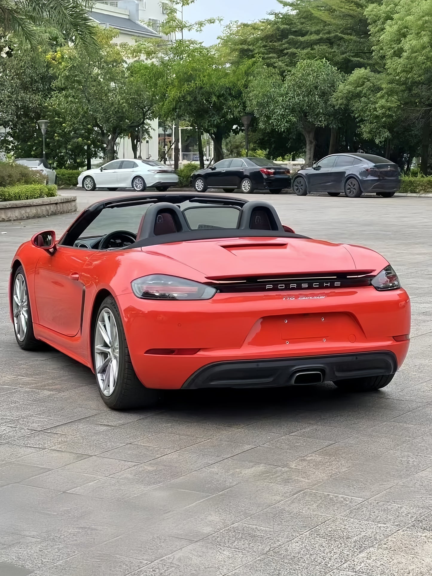 Anole High Glossy Reddish Orange Vinyl Car Wrap