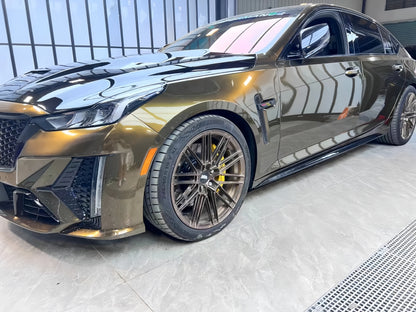 Anole Glossy Metallic Midnight Gold Car Vinyl Wrap