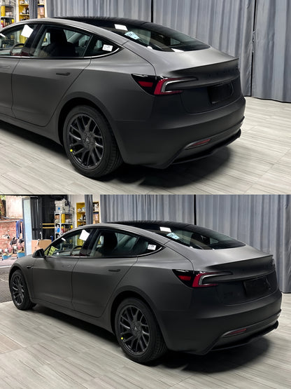 Anole Super Matte Black Vinyl Car Wrap