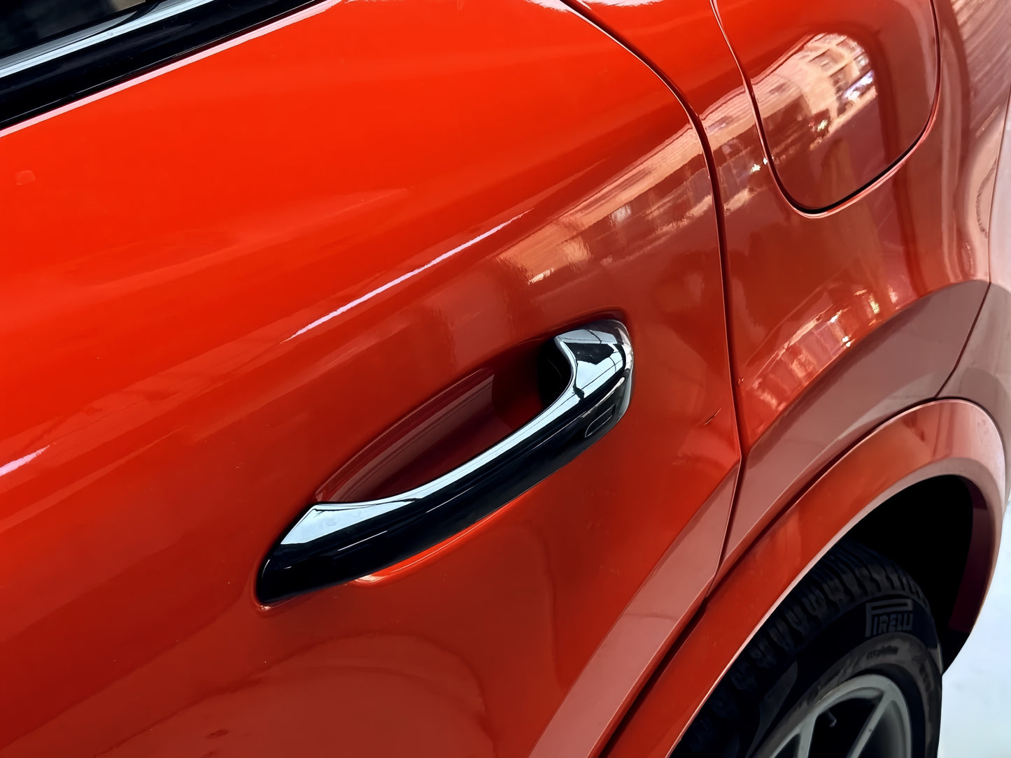 Anole High Glossy Reddish Orange Vinyl Car Wrap