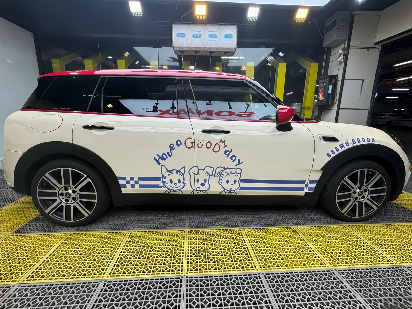 Anole High Glossy Simply White Avorio Cream Vinyl Car Wrap