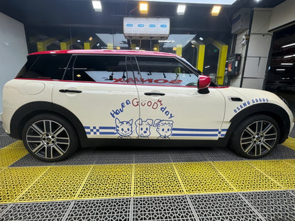 Anole High Glossy Simply White Avorio Cream Vinyl Car Wrap