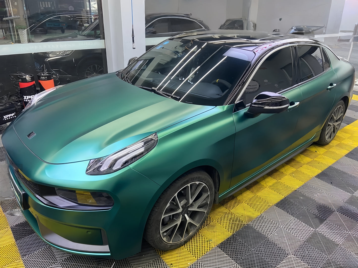 Anole Satin Chrome Paolo Veronese Green Vinyl Car Wrap