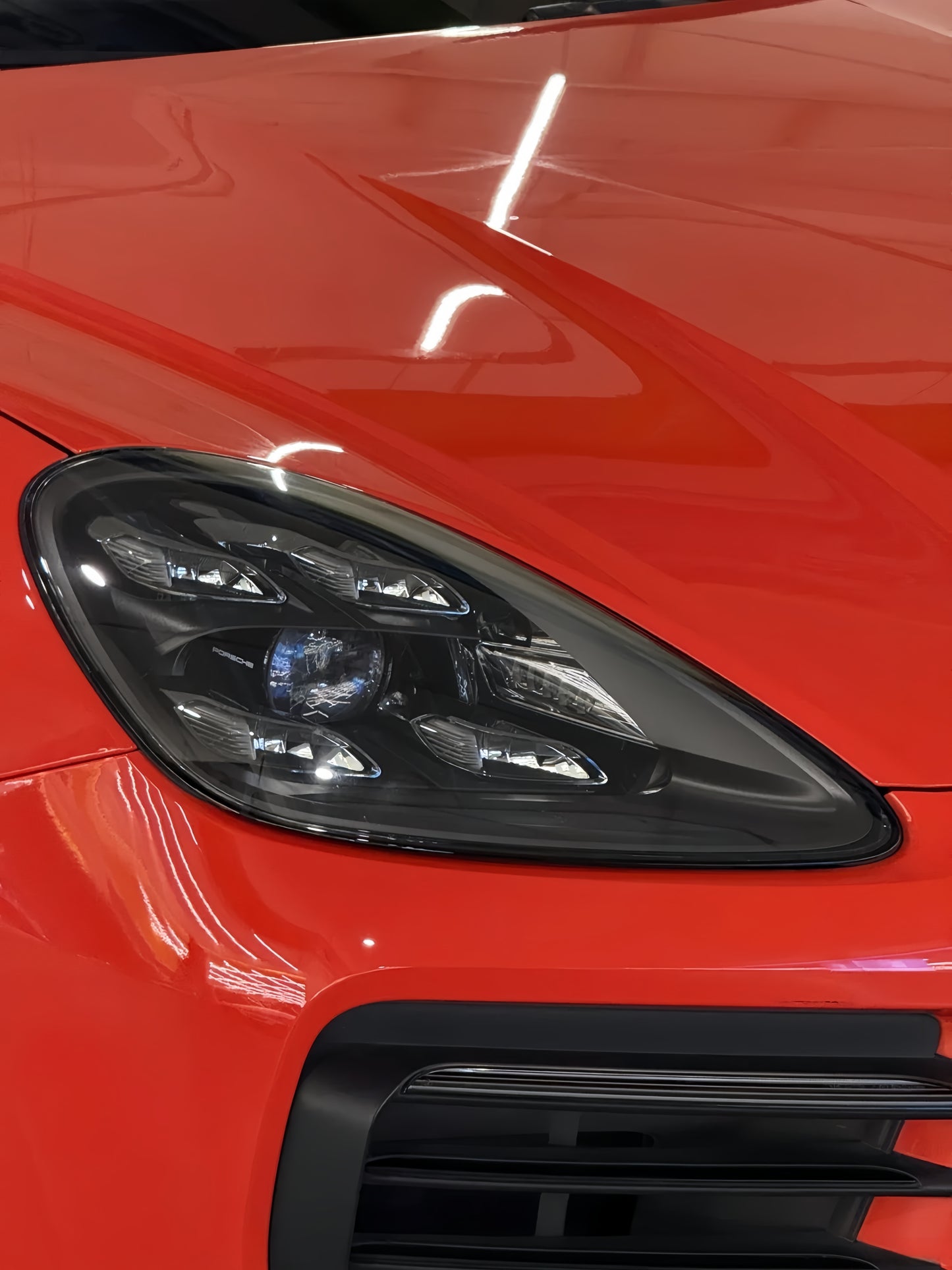 Anole High Glossy Reddish Orange Vinyl Car Wrap