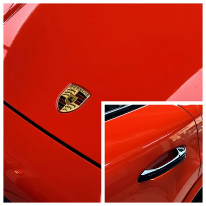 Anole High Glossy Reddish Orange Vinyl Car Wrap