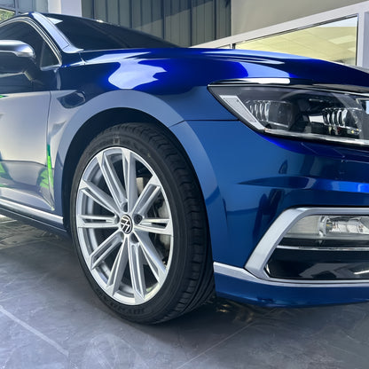 Anole Glossy Metallic Deep Blue Vinyl Car Wrap