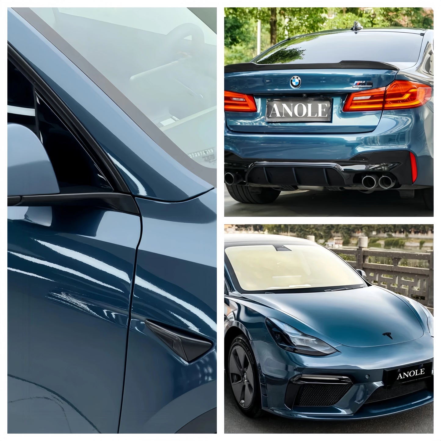 Anole Glossy Metallic Avalon Green Car Vinyl Wrap