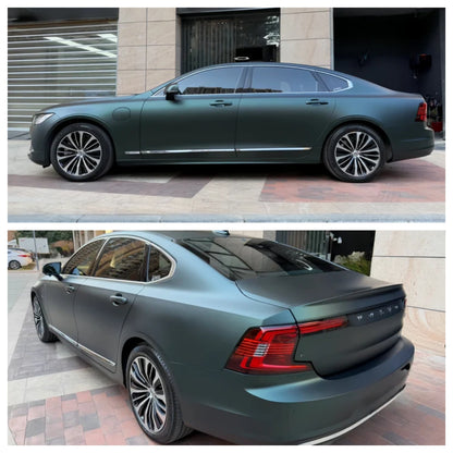 Anole Matte Metallic Forest Green Vinyl Car Wrap