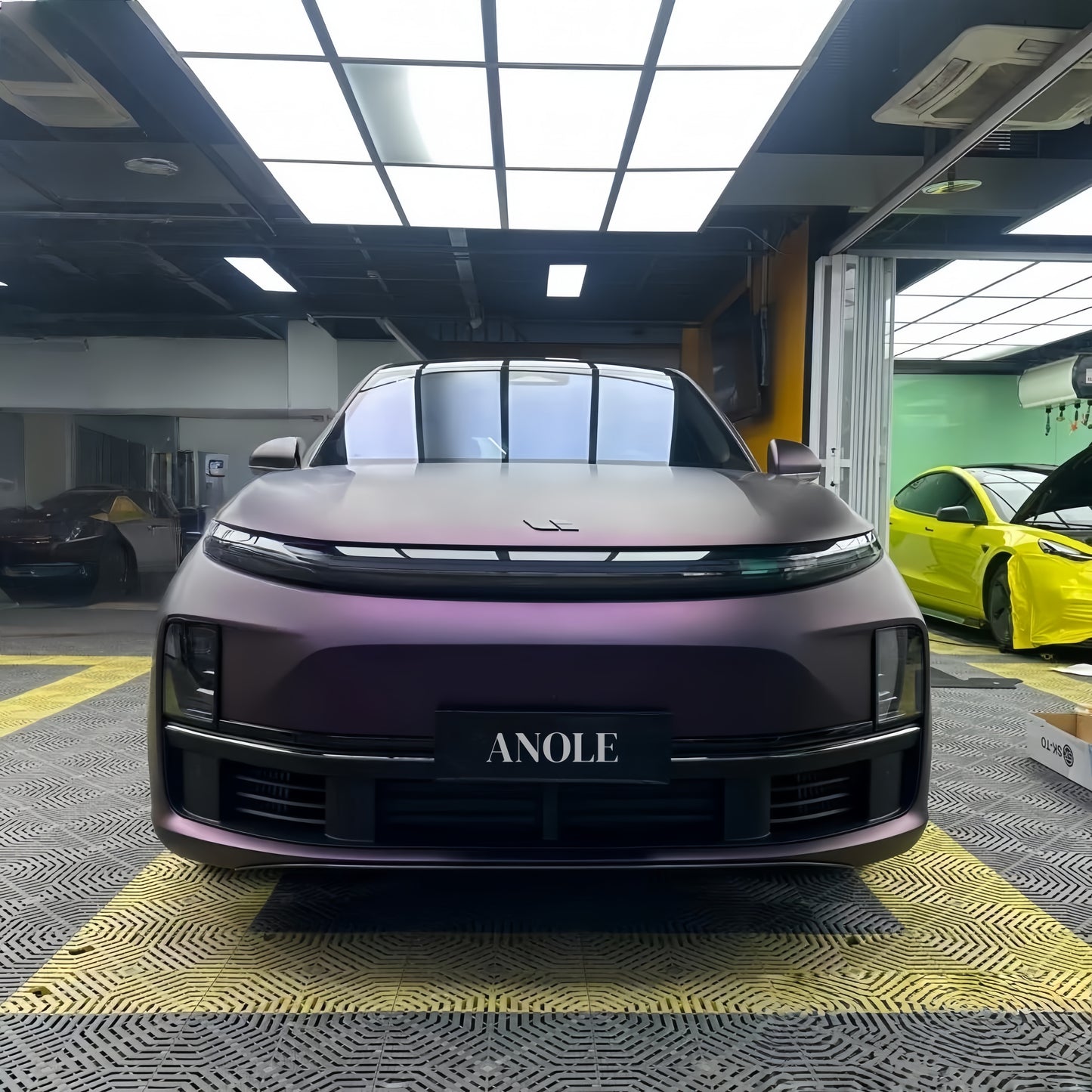Anole Matte Russian Violet Vinyl Car Wrap