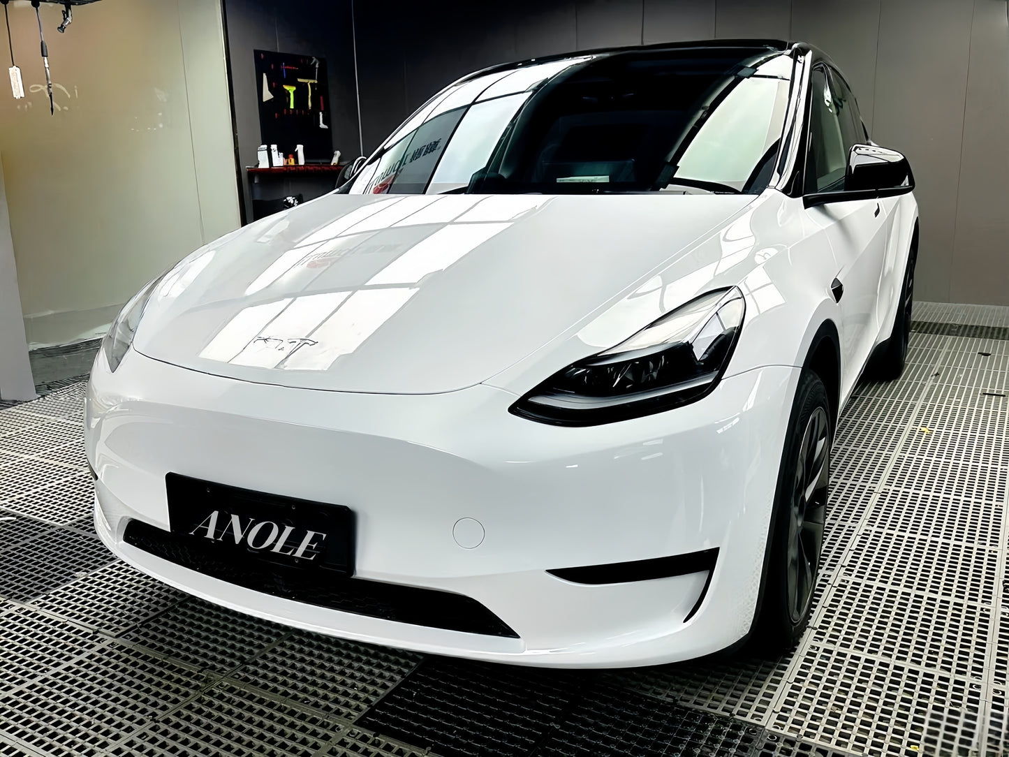 Anole High Glossy Crystal White Vinyl Car Wrap