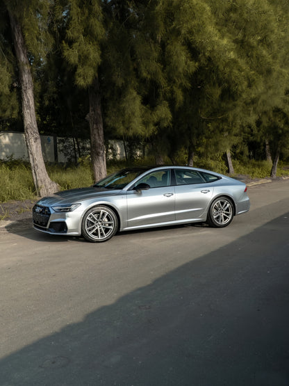 Anole Glossy Metallic Florett Silver Car Vinyl Wrap
