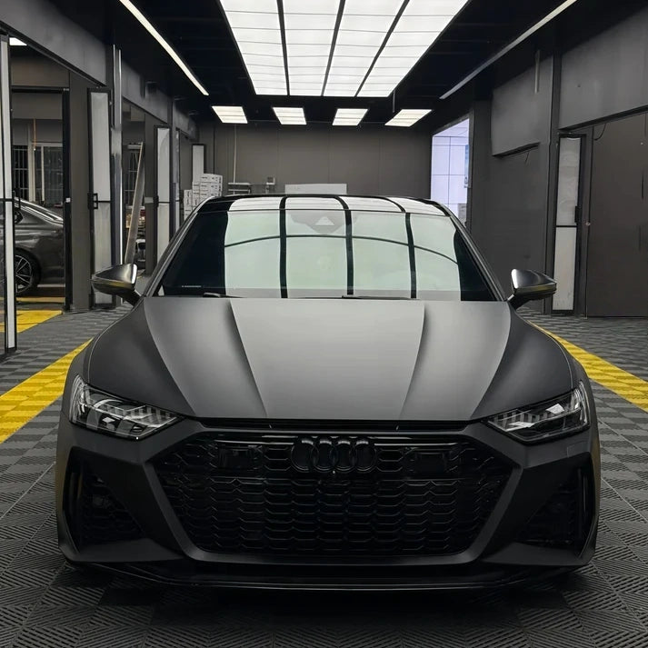 Anole Super Matte Black Vinyl Car Wrap
