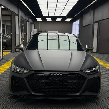 Anole Super Matte Black Vinyl Car Wrap