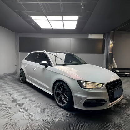 Anole High Glossy White Red Vinyl Car Wrap